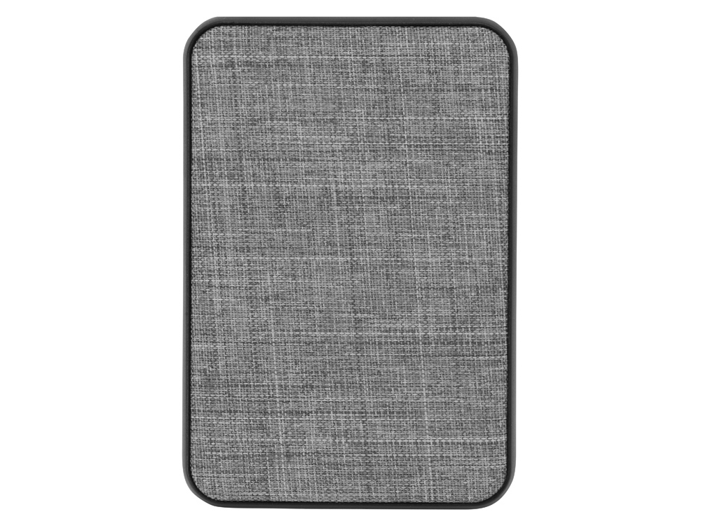 Портативное зарядное устройство из rPET Reborn, 5000 mAh, серый-2