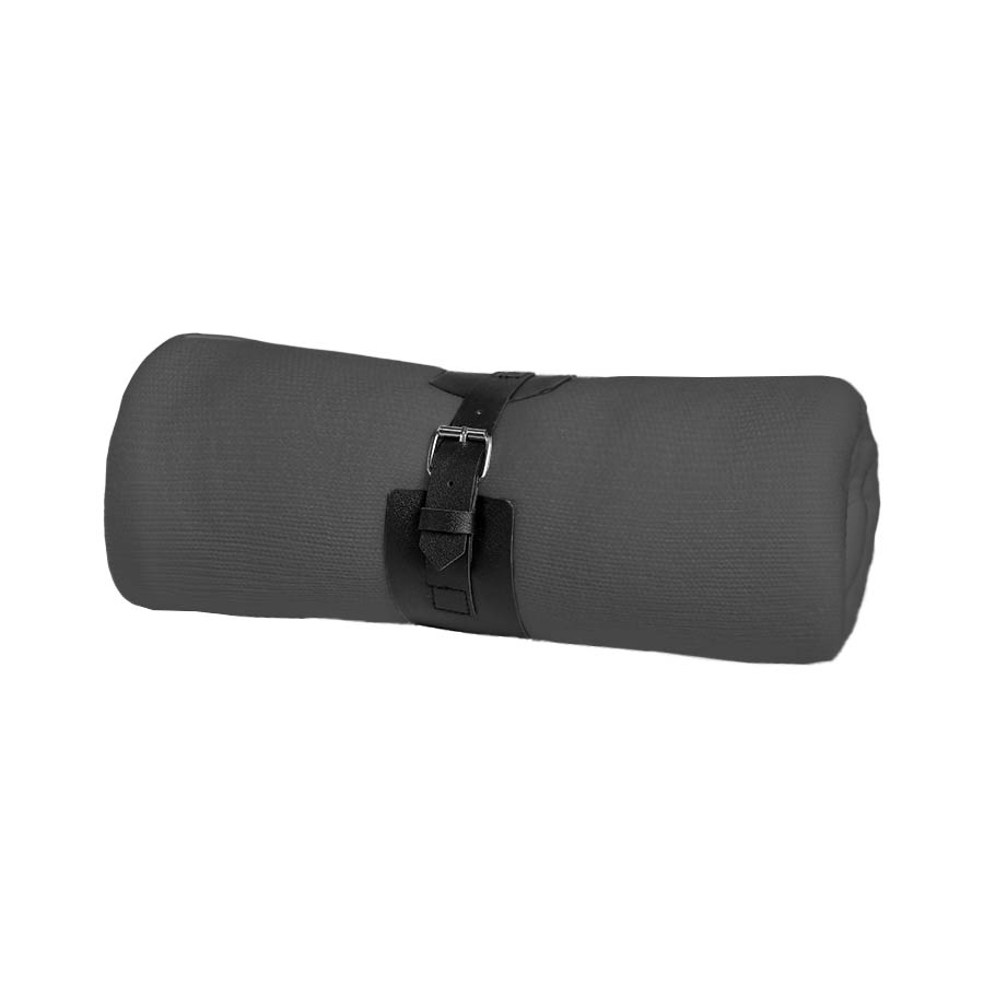 Плед  "Belt"; серый; 130 х 180 см; 100% акрил, с поясом, серый-5