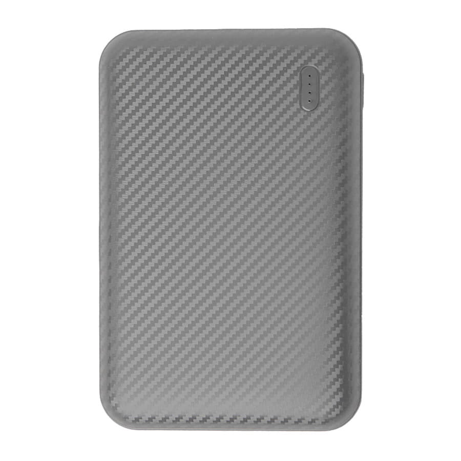 Универсальный аккумулятор Rib 5 (5000 мАч), серый, 9,8х6.3х1,4 см, серый-1