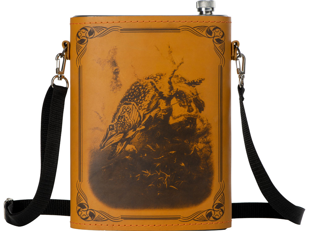 Фляга 511(рыжая кожа), 2л-2