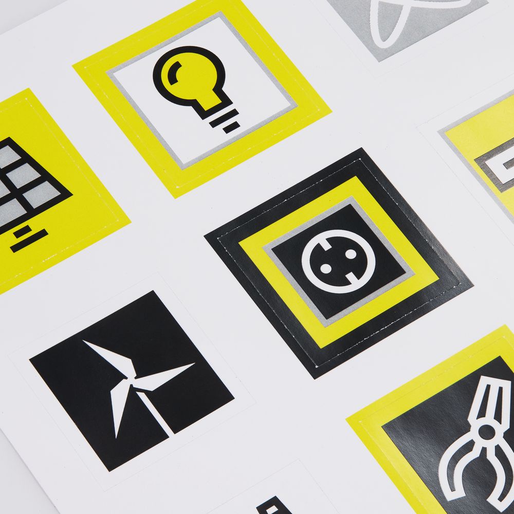 Стикерпак бумажный Industry, энергетика-2