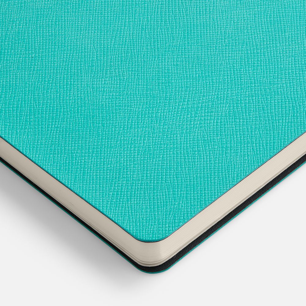 Ежедневник Lungo, недатированный, бирюзовый-5