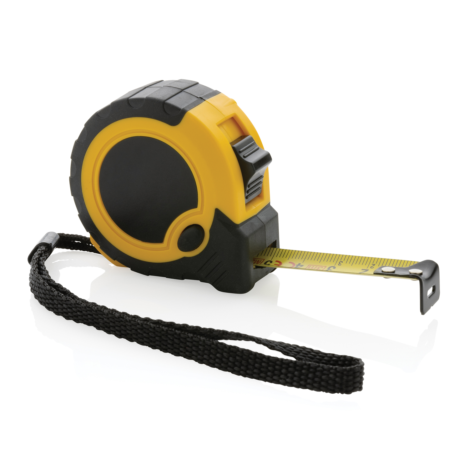 Рулетка из переработанного пластика RCS с кнопкой блокировки, 3м/16 мм-7