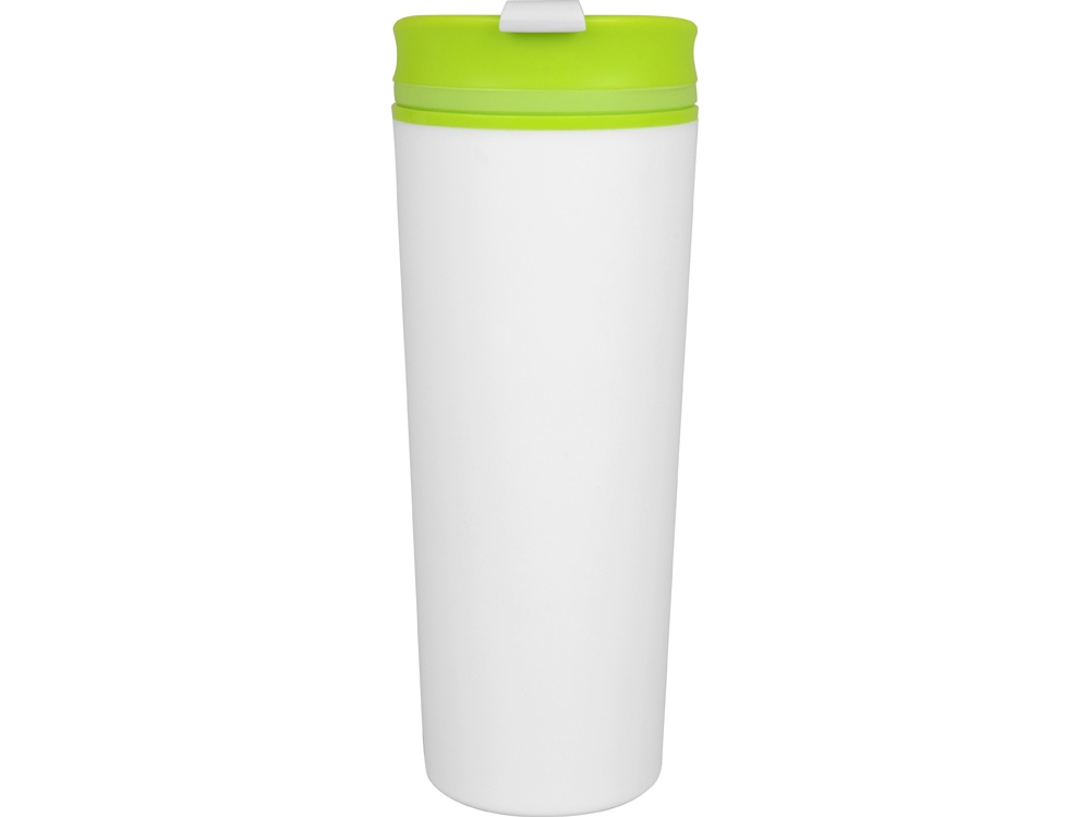 Термокружка Brite 500мл, белый/зеленое яблоко-2