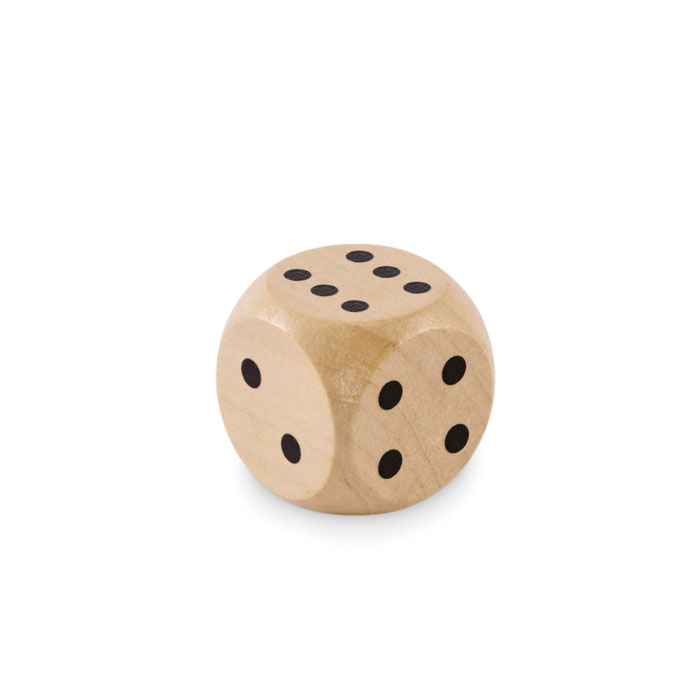 Кости игральные, древесный-4