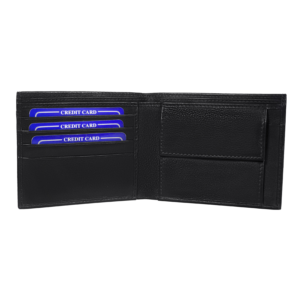 Набор подарочный Solution Superior Duo (кошелек с картхолдером, Чёрный-2