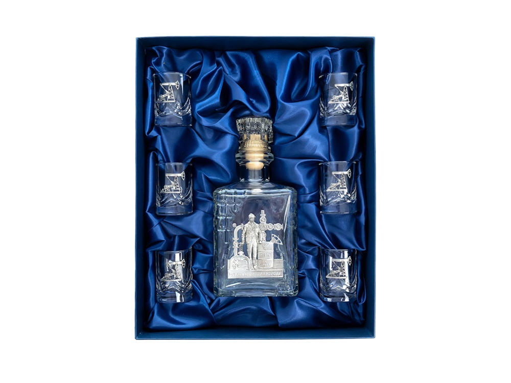 Набор со штофом НЕФТЯНОЙ-1