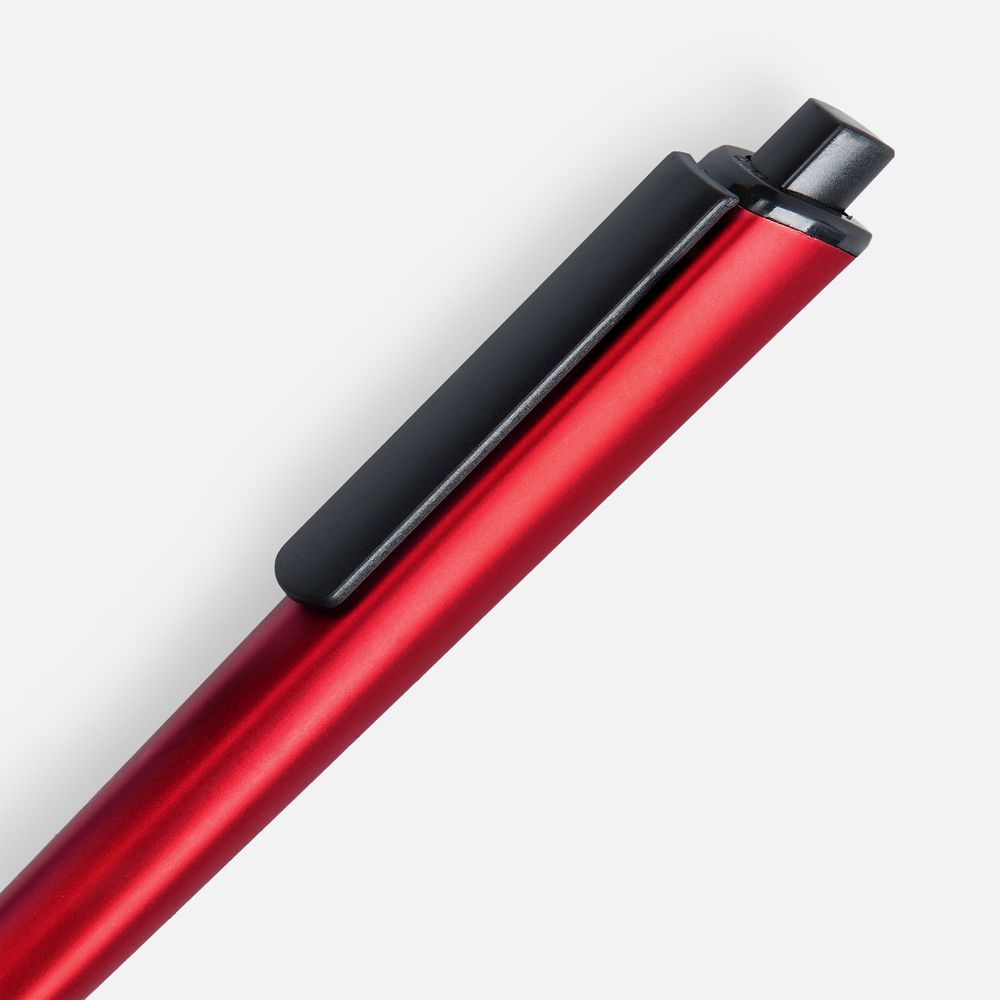 Ручка шариковая Informa, металлик, красная-1