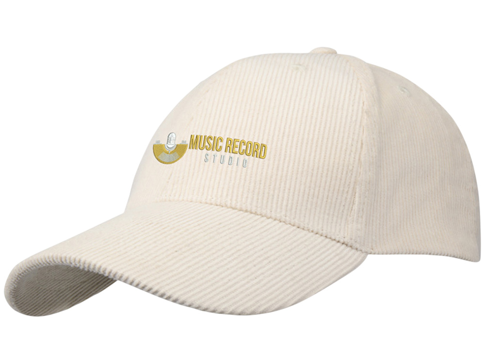 Hutton 6-панельная бейсболка из переработанного хлопка - Sandstone-3