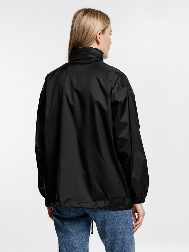 Ветровка из нейлона Surf 210, черная-4