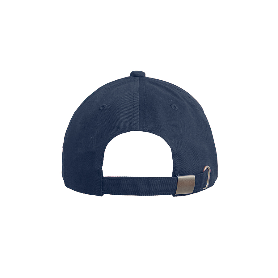 Бейсболка VALLEY, 5 клиньев, металлическая застежка, темно-синий-5