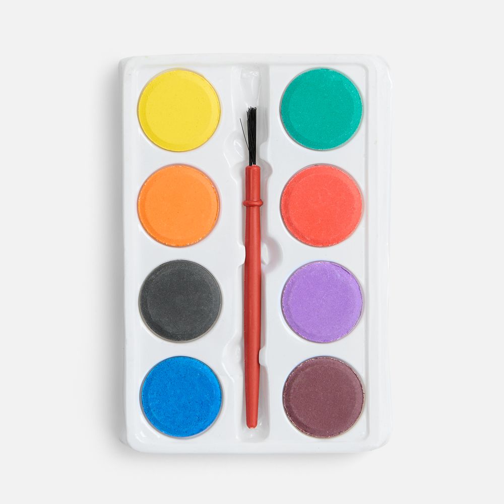 Краски Artmony, 8 цветов с кисточкой-2