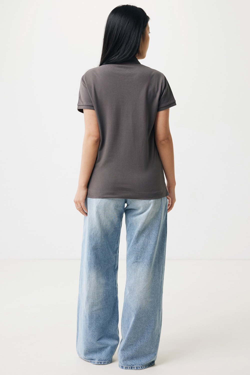 Женская рубашка поло Iqoniq Yosemite из переработанного хлопка-пике, унисекс, 220 г/м²-6