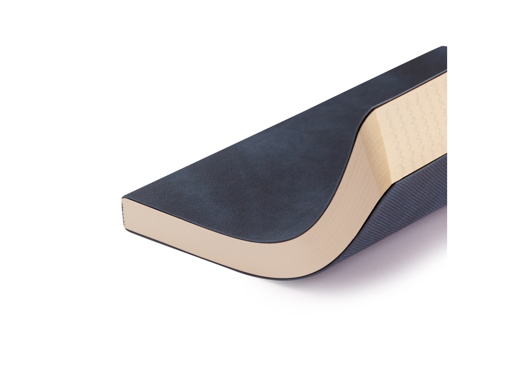 Ежедневник недатированный А5 Megapolis jeans, темно-синий-4