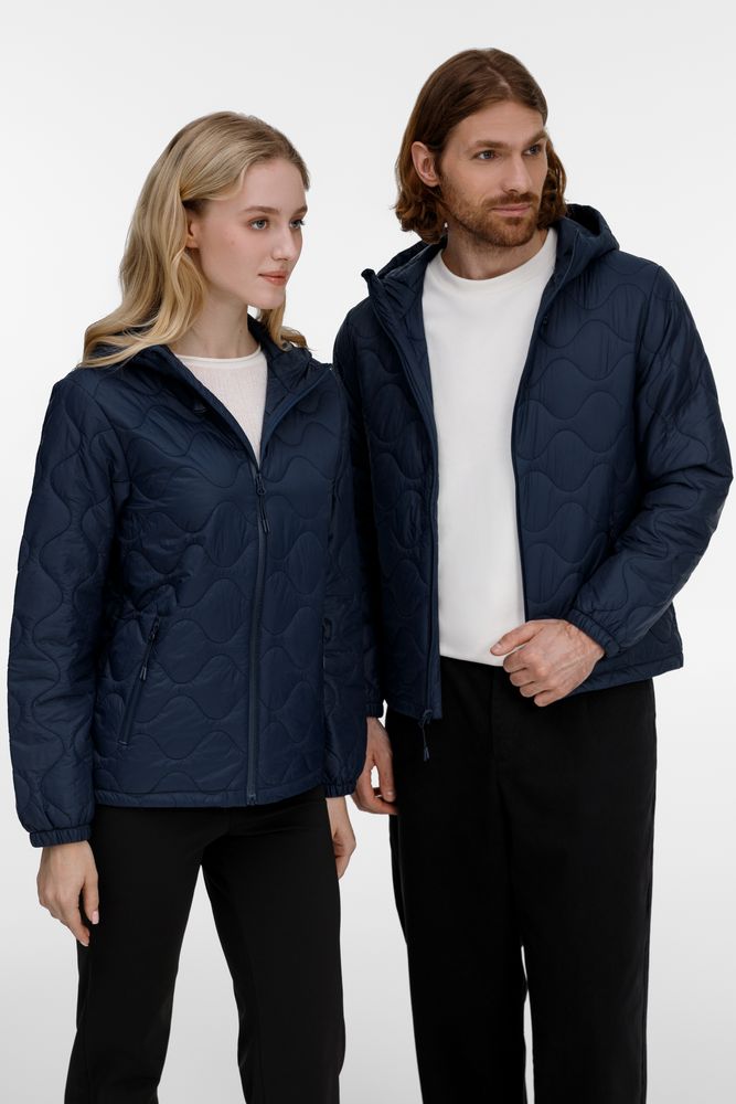 Куртка унисекс Tarnaby, темно-синяя-7