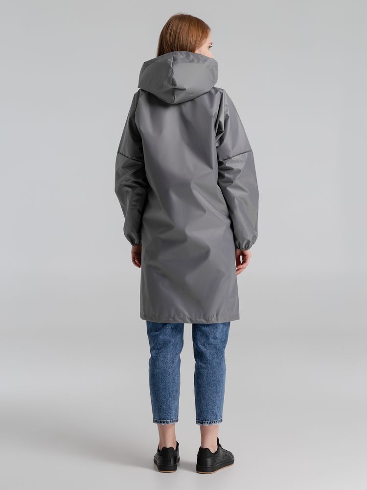 Дождевик со светоотражающими элементами Rainman Blink, серый-4