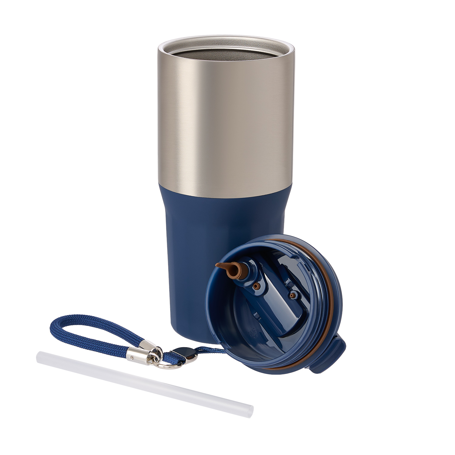 Термокружка вакуумная Авеню (Avenue), синяя-6