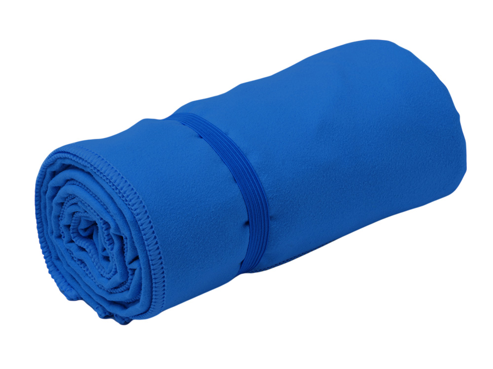 Легкое полотенце Gulpi  из микрофибры RPET с ремешком для складывания, 70*120 см, королевский синий-2