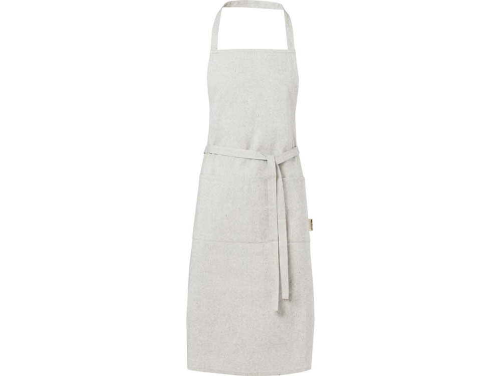 Pheebs 200 g/m2 recycled cotton apron, серый яркий-0