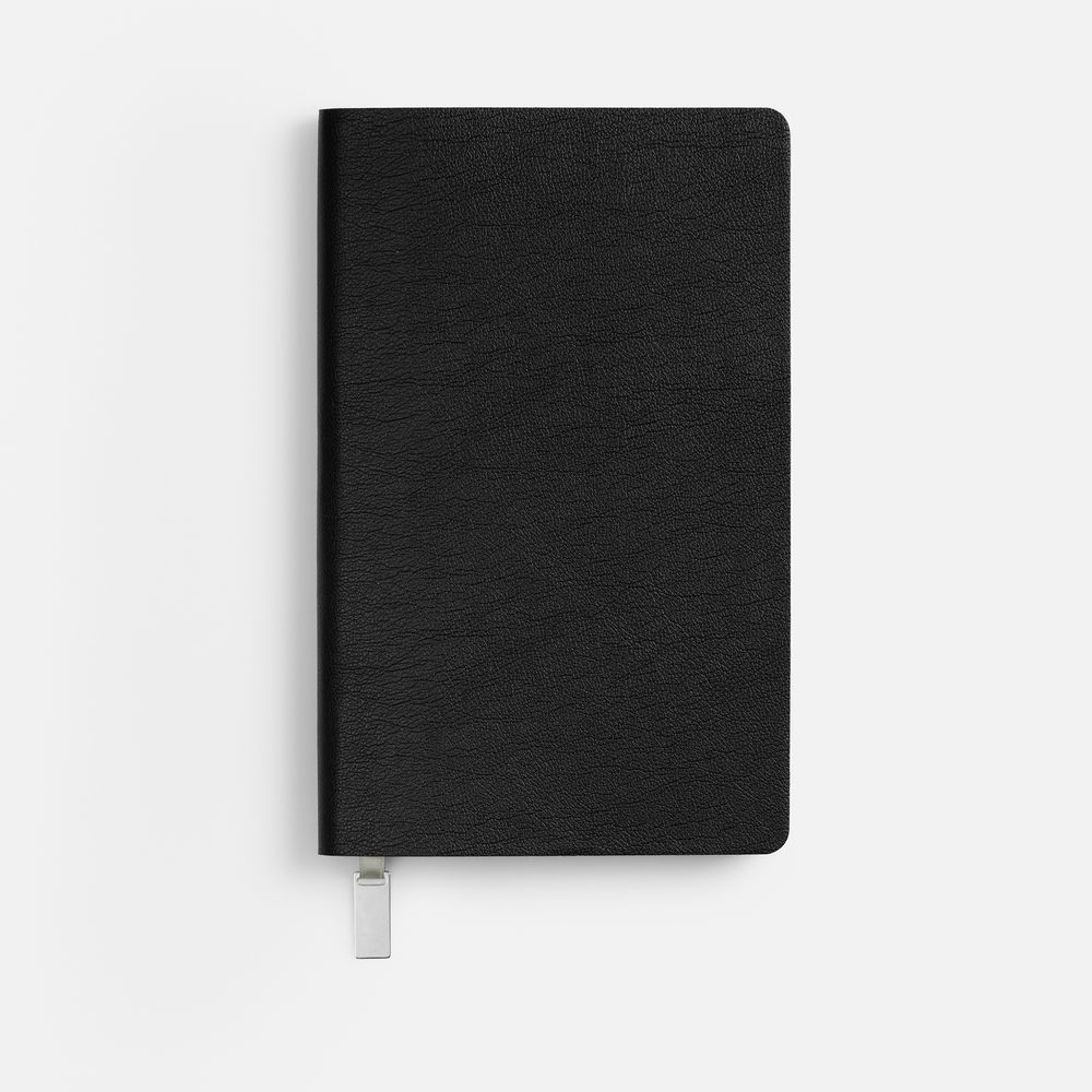 Ежедневник Petrus, недатированный, черный с серебром-2