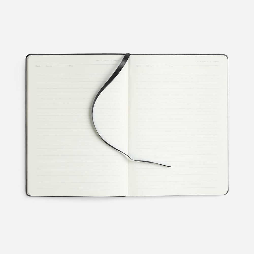 Ежедневник Vale New, недатированный, черный-5