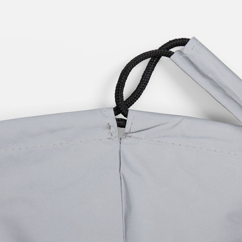 Детский рюкзак-мешок Manifest из светоотражающей ткани, серый-4