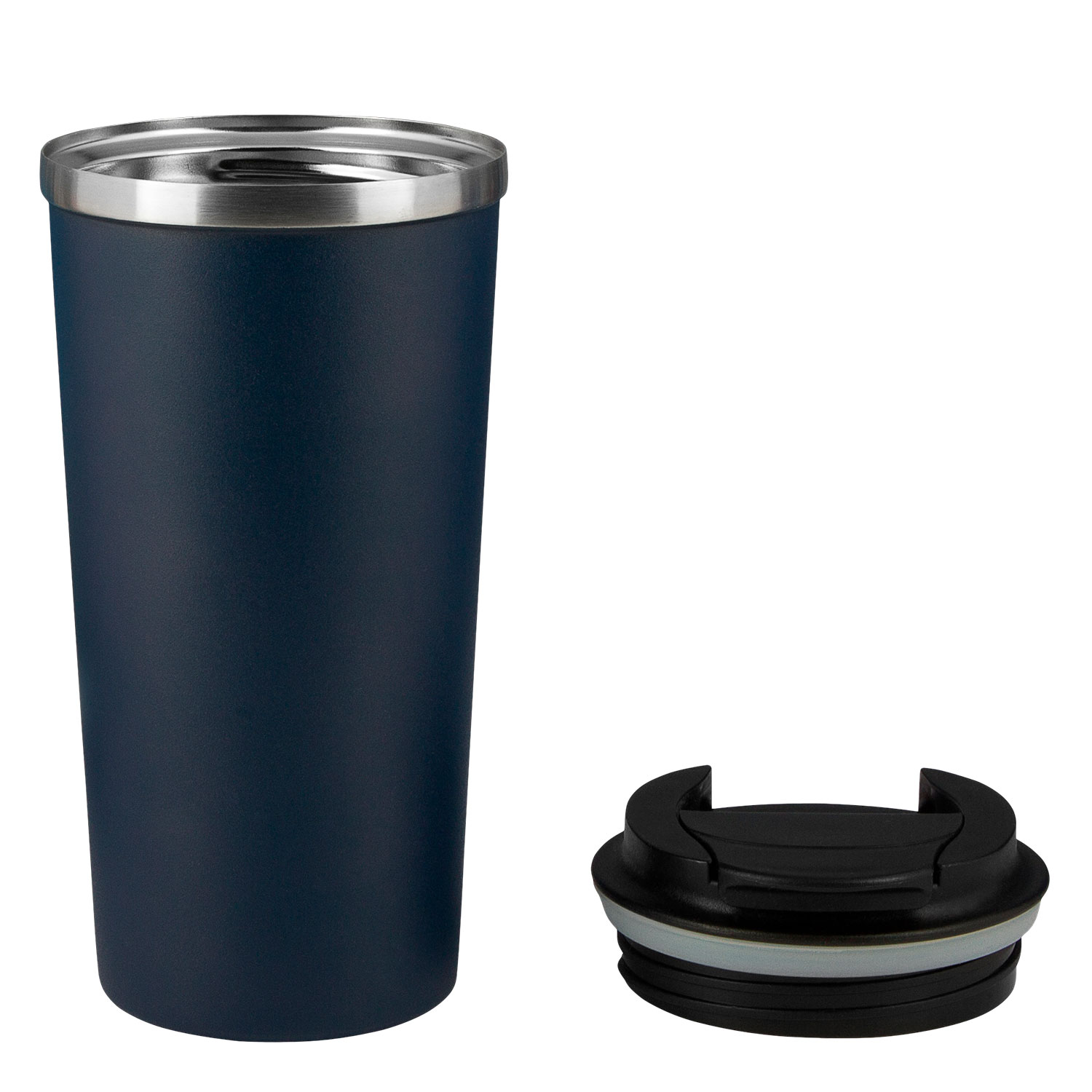 Термокружка вакуумная Палермо (Palermo), синяя-4