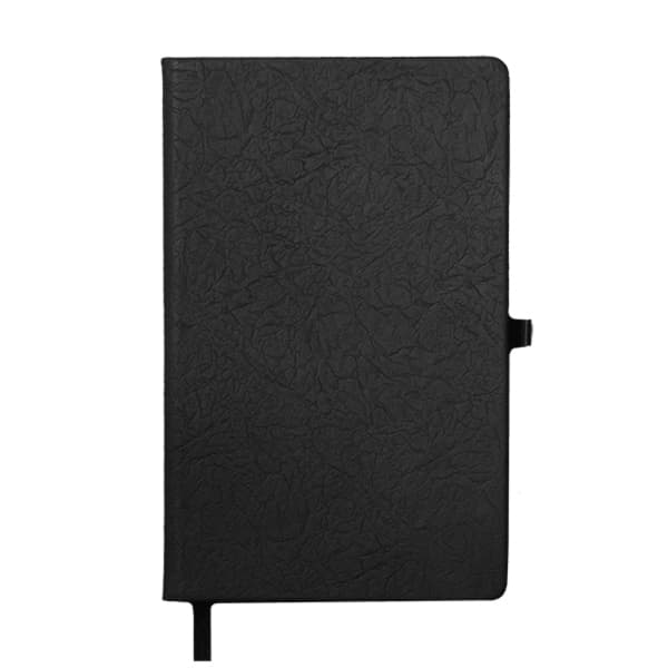 Ежедневник недатированный Starry , формат А5, в клетку, черный-1