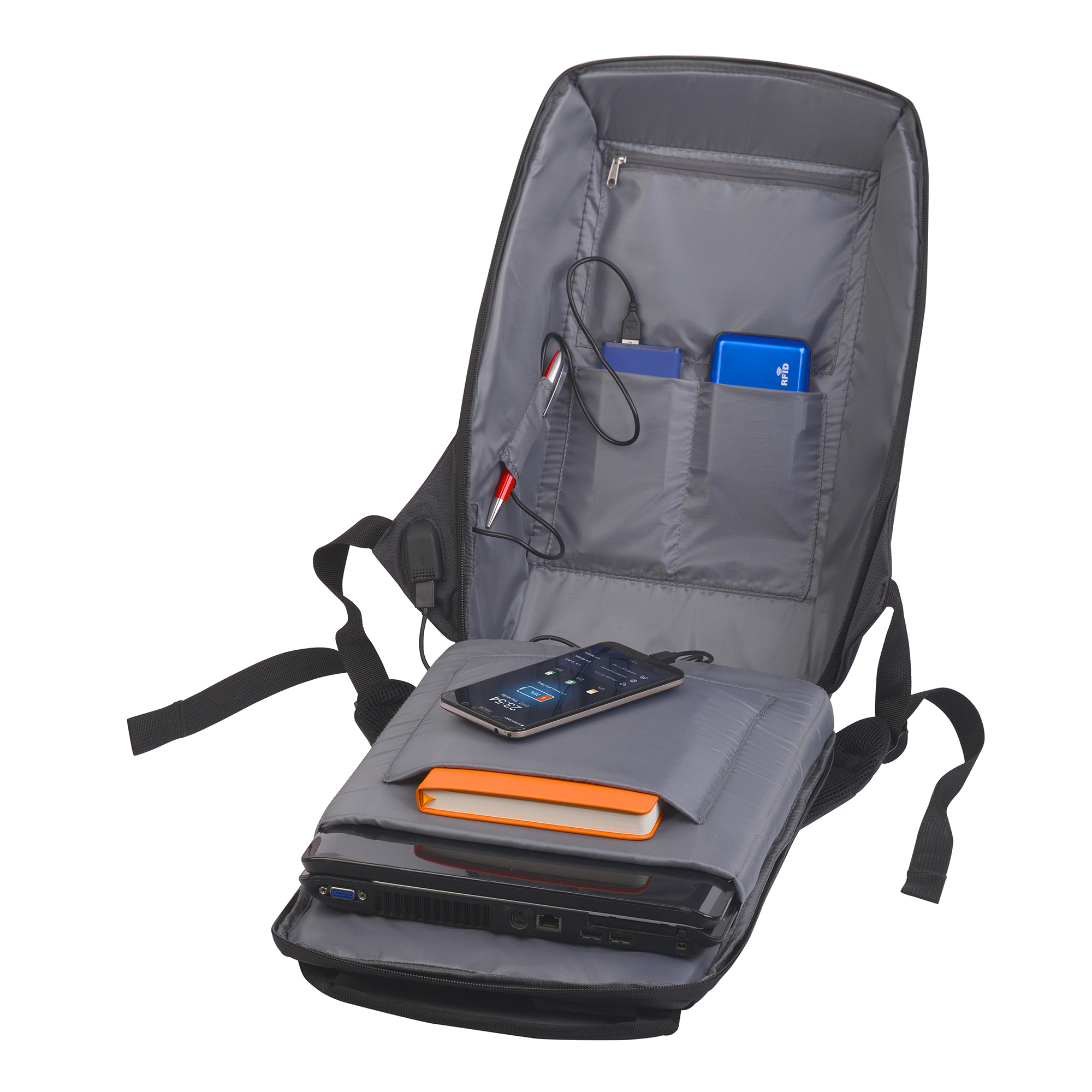 Рюкзак "City" с USB-разъемом-7