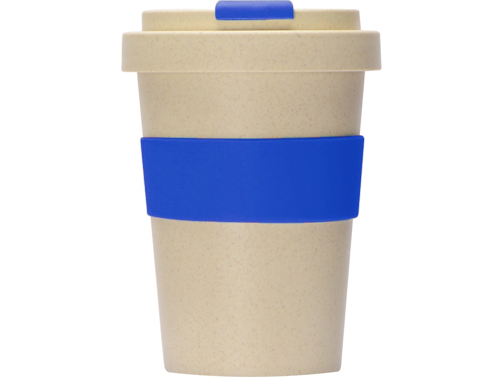 Стакан из пшеничного волокна Flava, синий-1