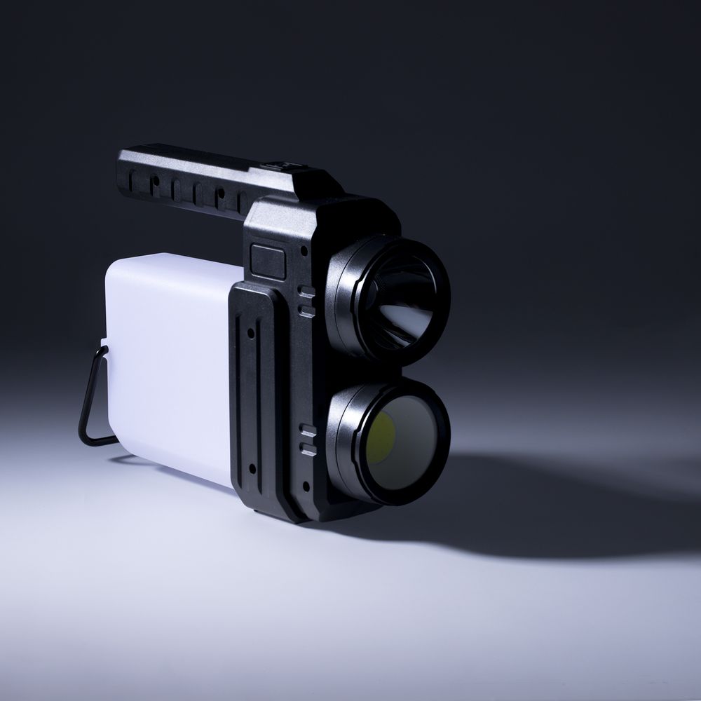 Кемпинговый фонарь-лампа аккумуляторный Yol, черный-4