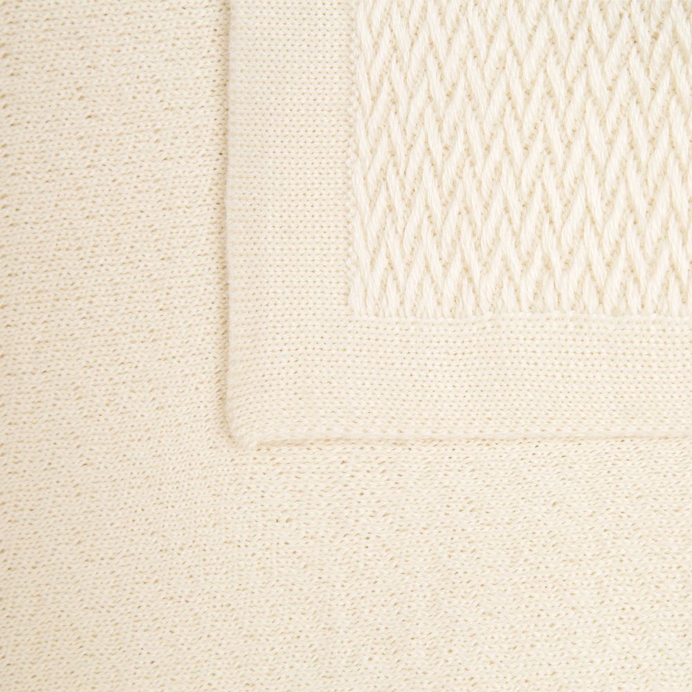 Плед Ornato, молочно-белый (ванильный)-2