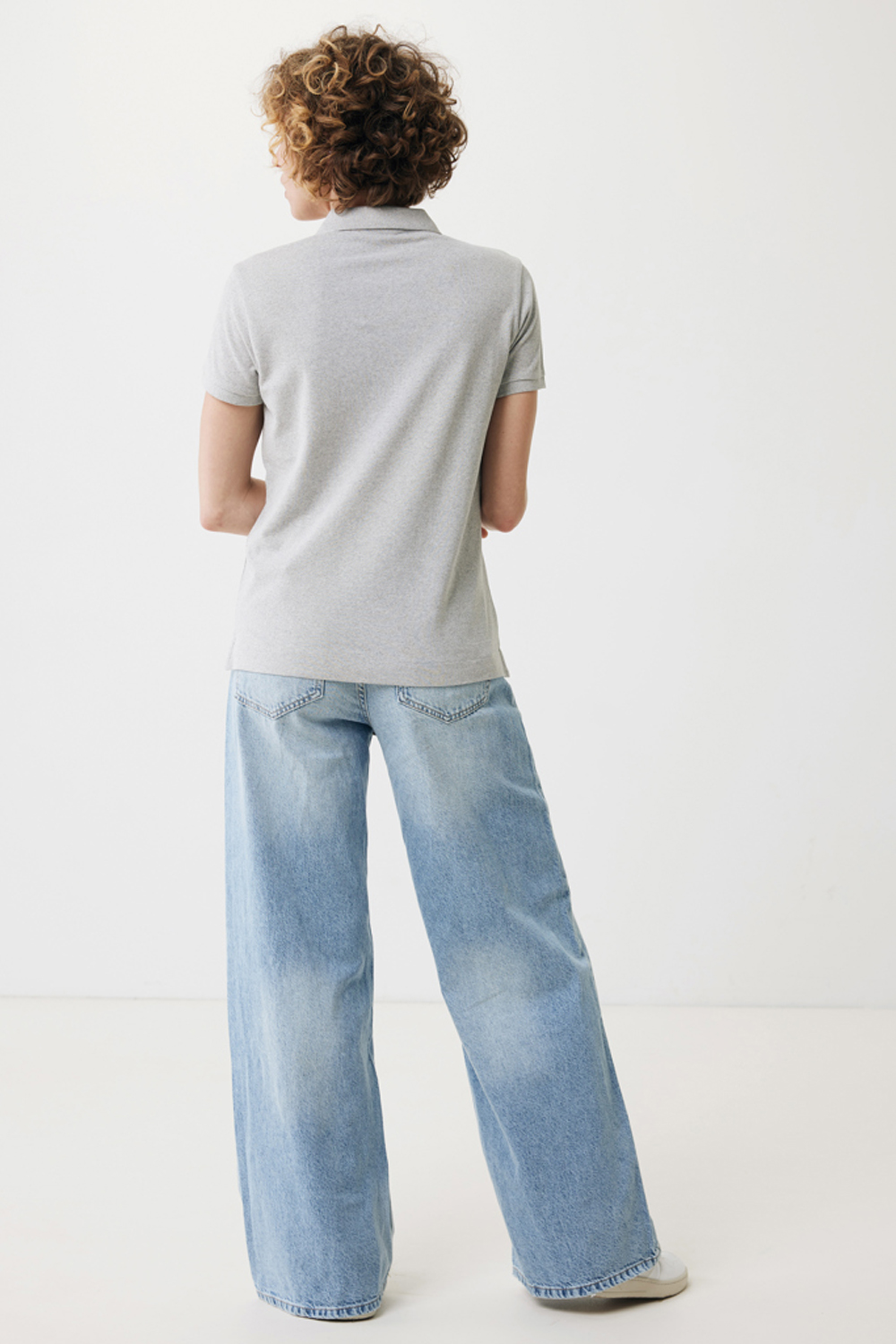 Женская рубашка поло Iqoniq Yosemite из переработанного хлопка-пике, унисекс, 220 г/м²-5