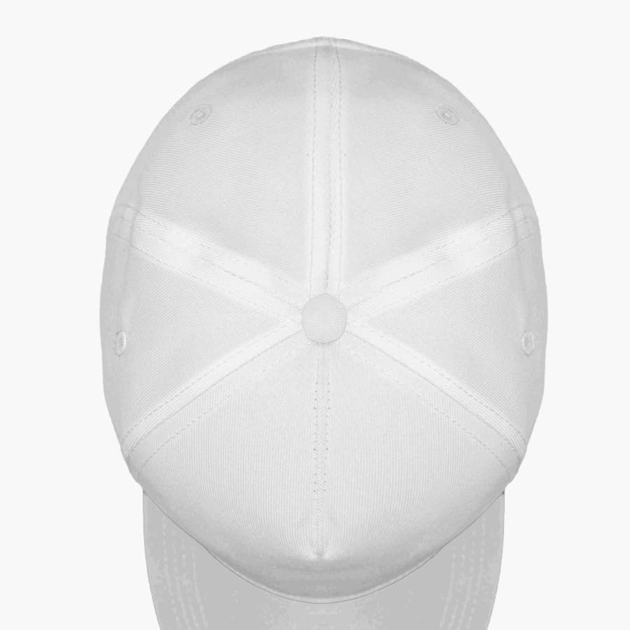 Бейсболка Fortuna, 5 клиньев, застежка на липучке, белый-3