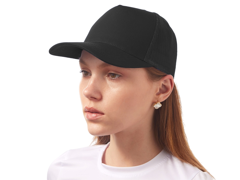 Бейсболка Kansas, черный-2