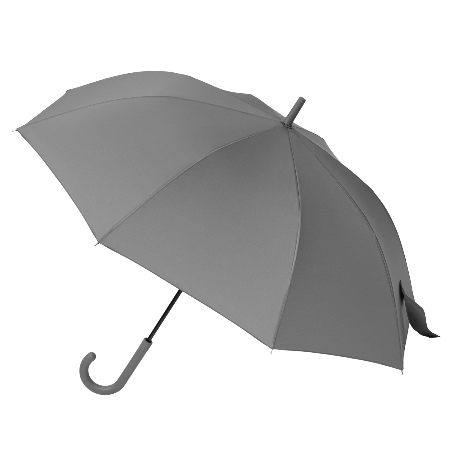 Зонт-трость Фантом (Phantom), серый-1