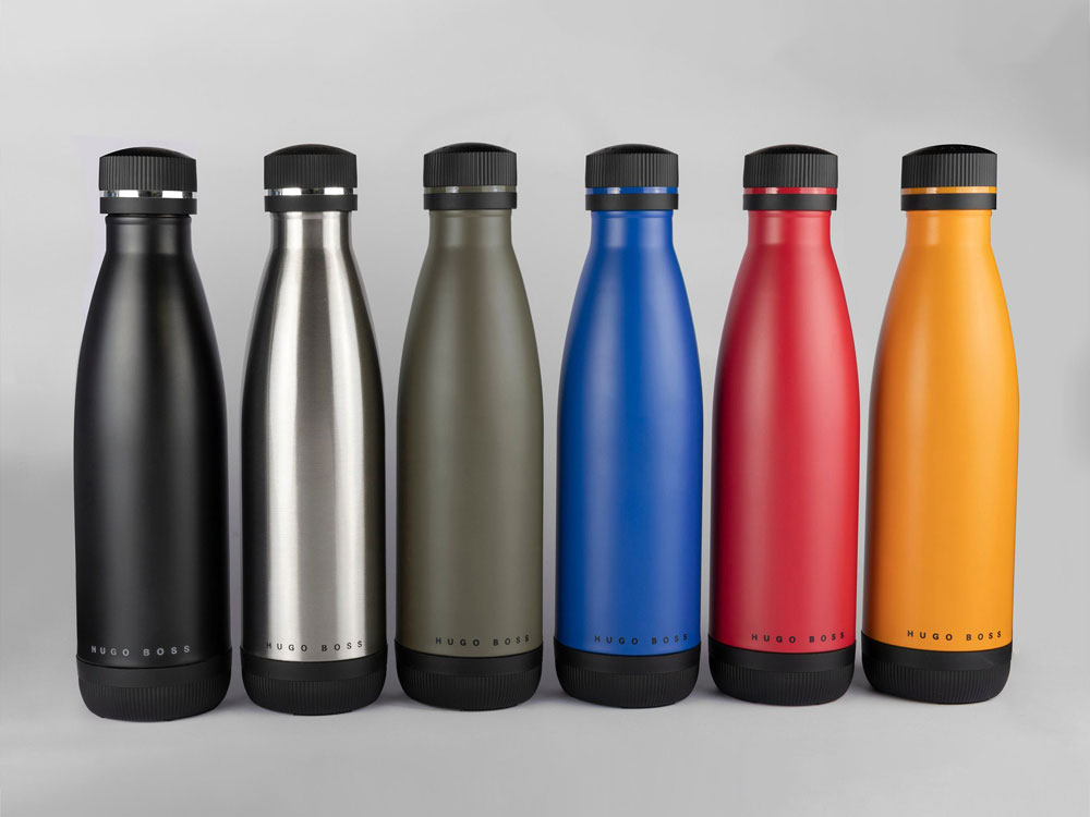 Термобутылка с вакуумной изоляцией Matrix  Silver,  Hugo Boss-5