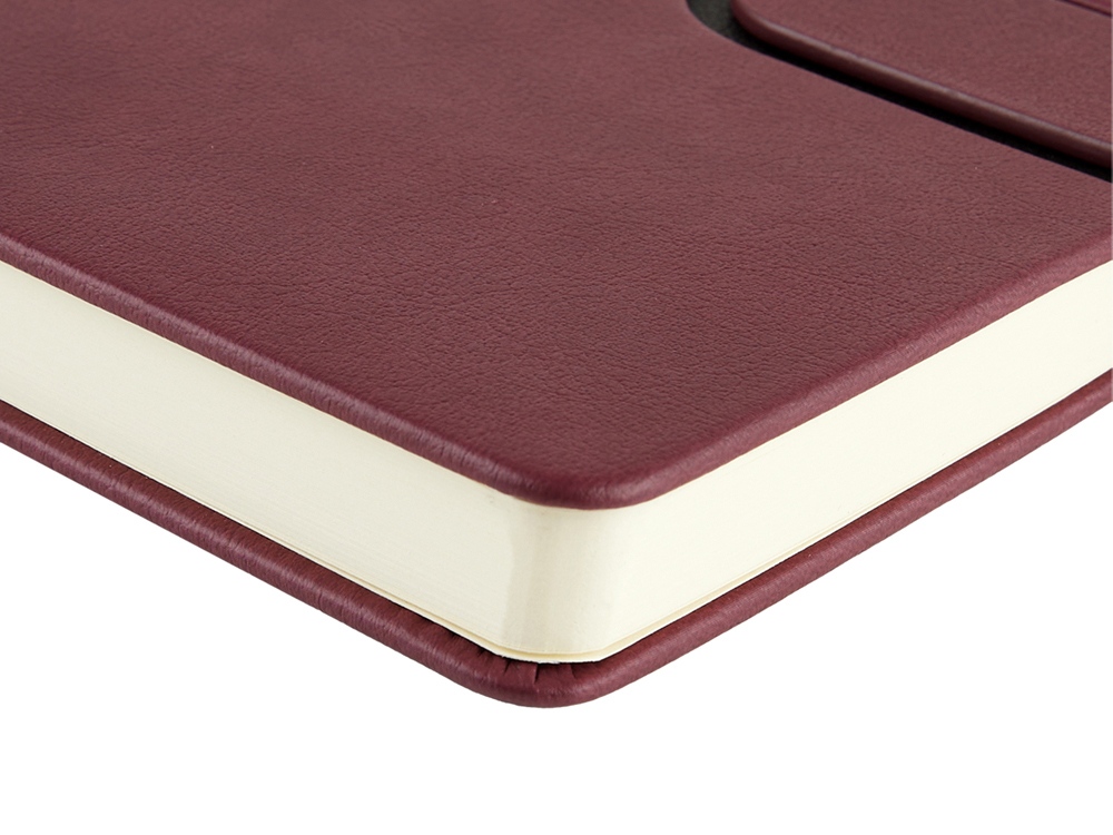 Ежедневник недатированный А5 Status, бордовый-4