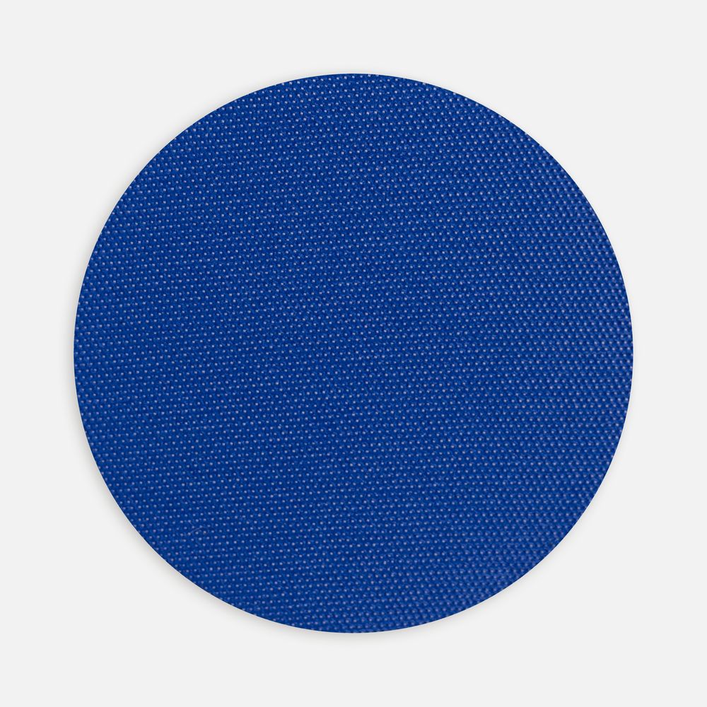 Наклейка тканевая Lunga Round, M, синяя-0