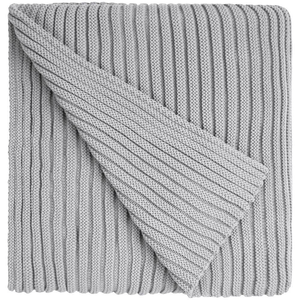 Плед Quill, светло-серый-1