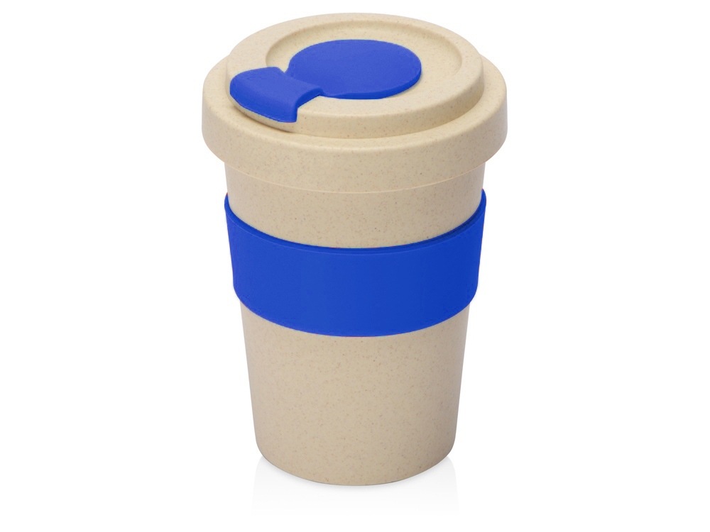 Стакан из пшеничного волокна Flava, синий-0