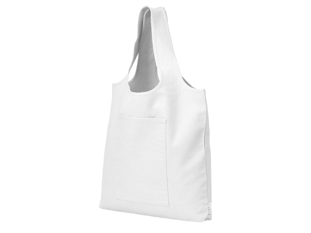 Сумка-шоппер Vest из хлопка 340 г/м2, белый-1