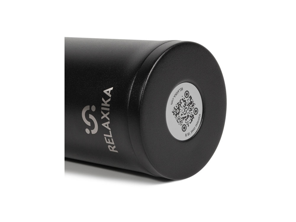 Термокружка Relaxika 701, 480 мл, черный-15