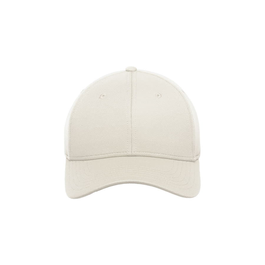 Бейсболка SKYE, 6 клиньев, застежка липучка, белый-3