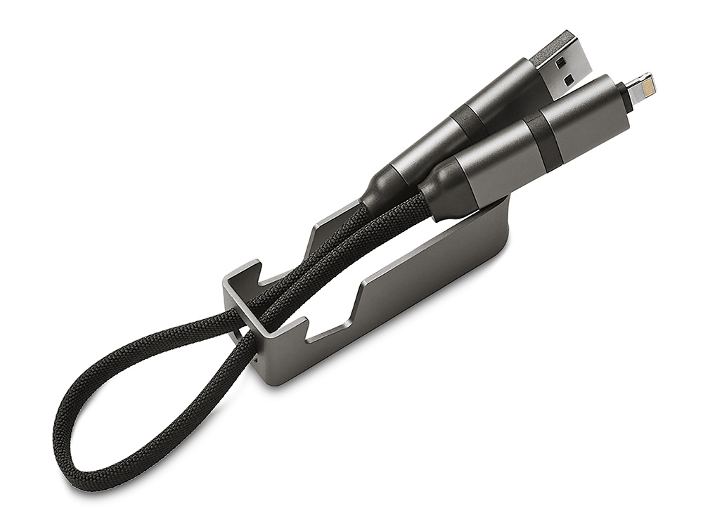 Универсальный зарядный кабель с подставкой Ironwood N2, 45 Вт-0