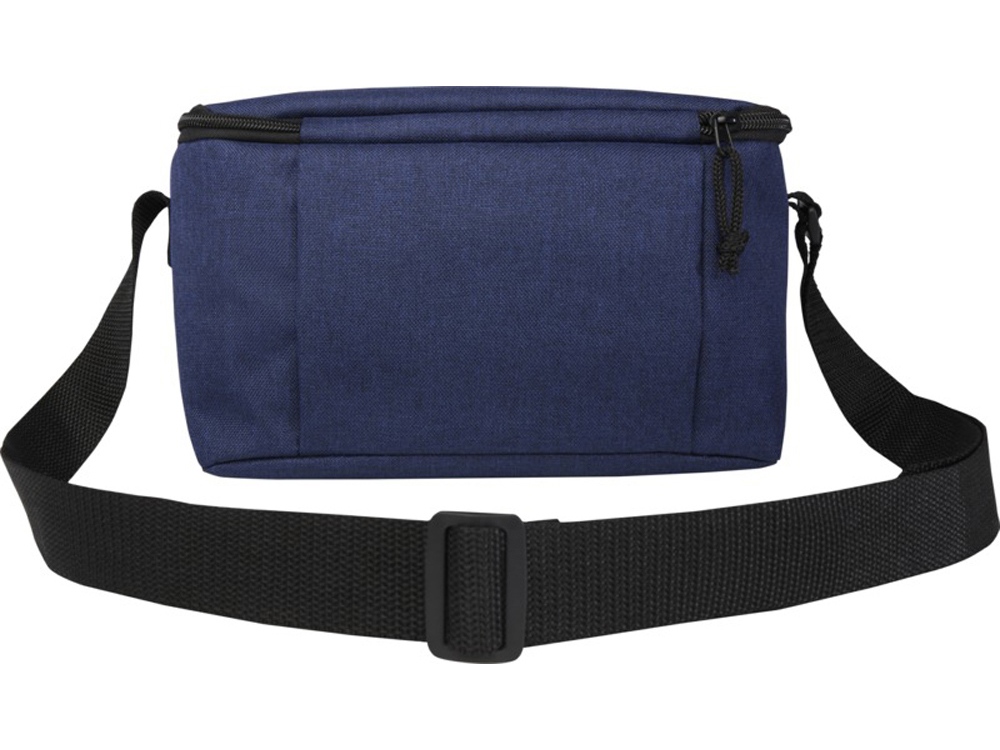 Tundra сумка-холодильник на 6 банок из переработанного РЕТ-пластика - Heather navy-2