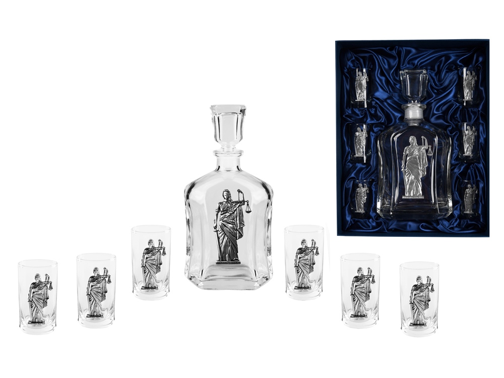 Набор со штофом ЮРИДИЧЕСКИИЙ-0