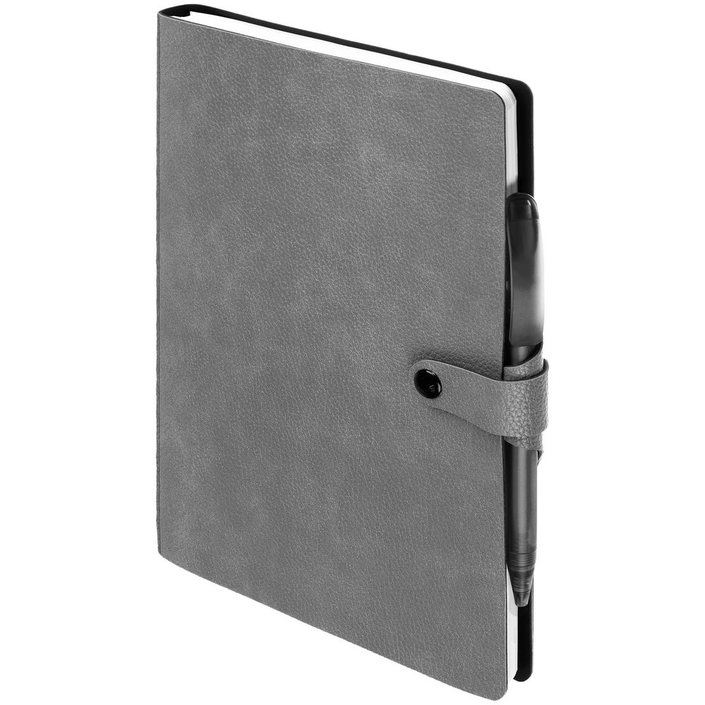 Ежедневник Strep Front на заказ, недатированный, серый-5