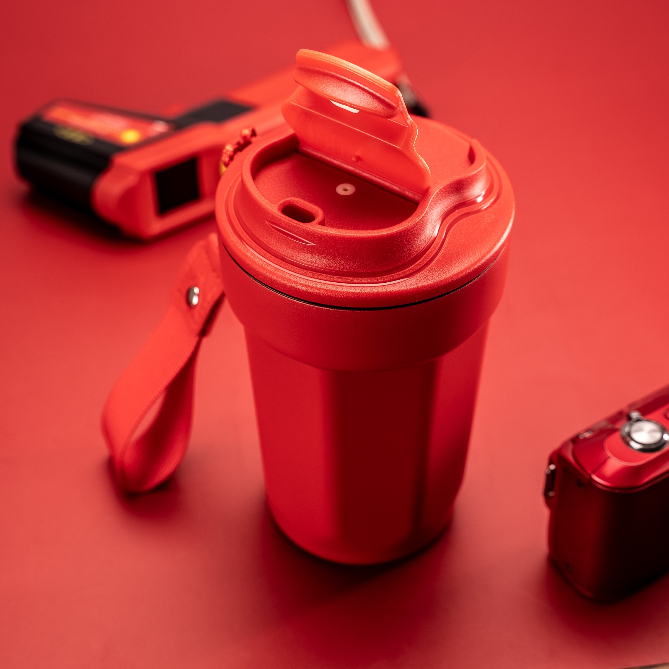 Термостакан TEDGE (красный)-10