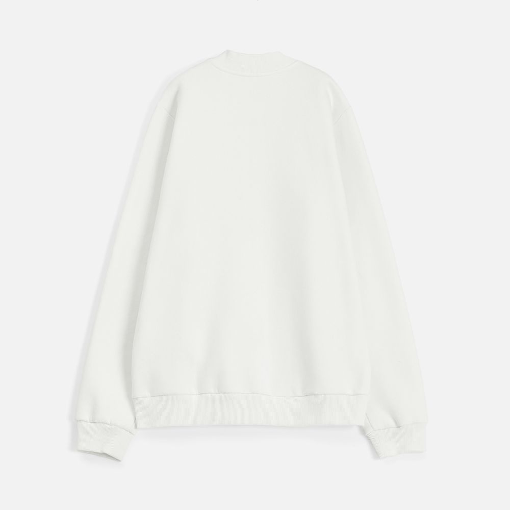 Бомбер унисекс AtmosWear, молочно-белый-1